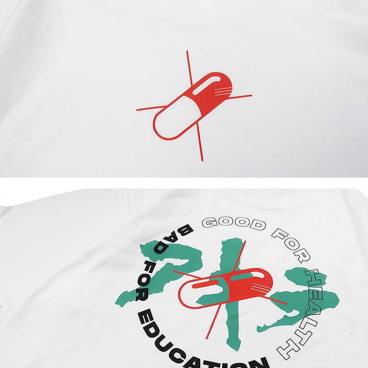 Camiseta de algodón puro con la cápsula del anime Akira