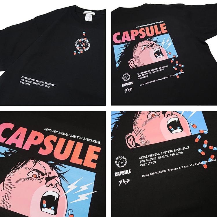 Pure Cotton Akira Retro T-paita