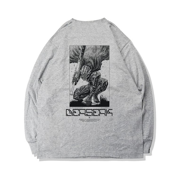 Pure Cotton Berserk Langermet T-skjorte