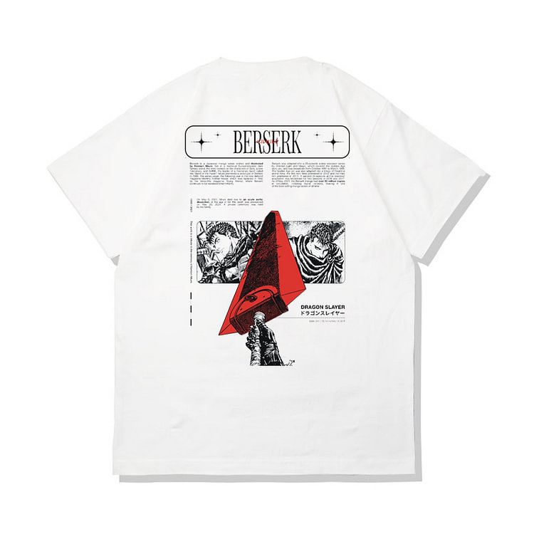 T-shirt Berserk en pur coton