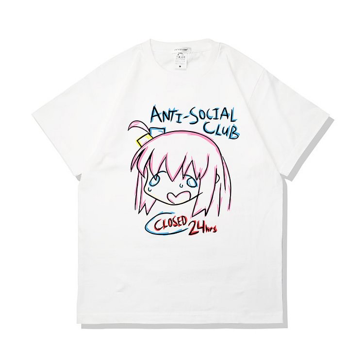 T-Shirt „Gotou Hitori“ von Bocchi aus reiner Baumwolle