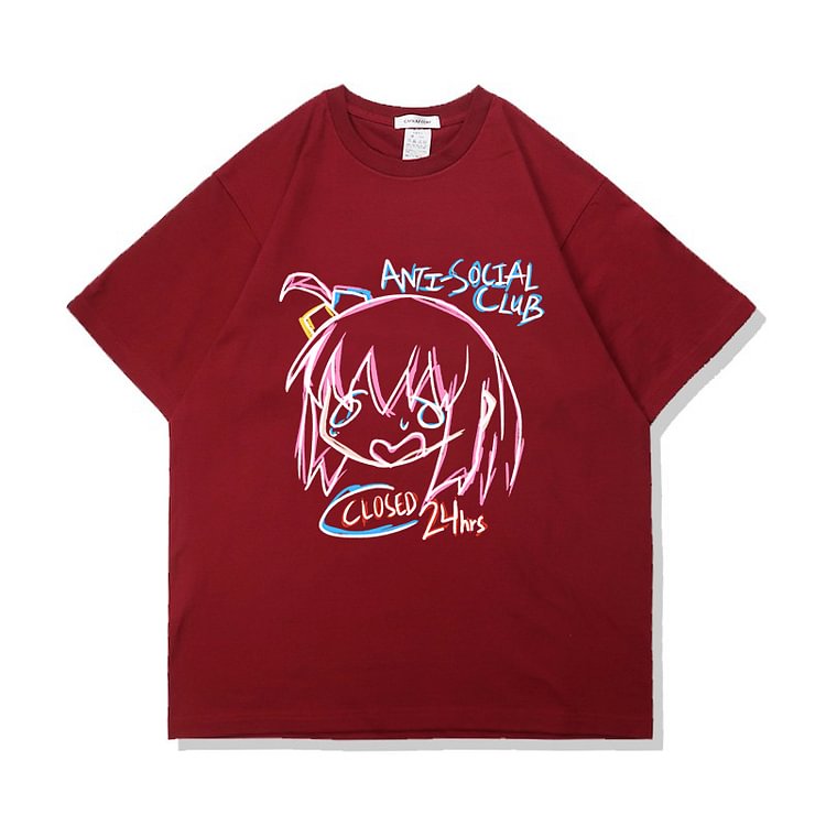 T-Shirt „Gotou Hitori“ von Bocchi aus reiner Baumwolle