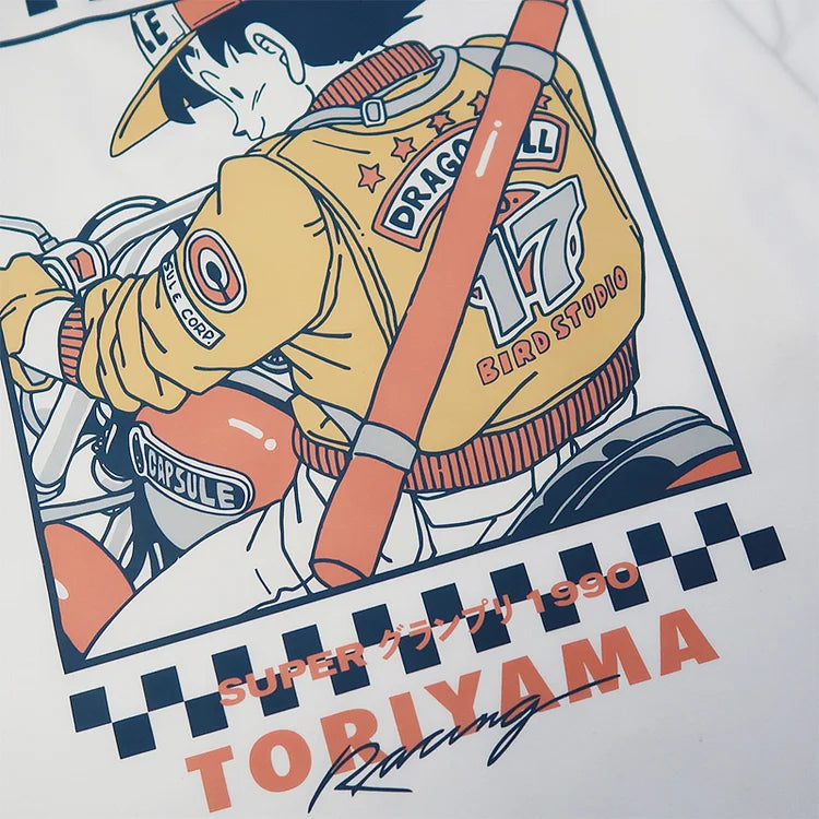 Retro T-shirt från Dragon Ball Goku i ren bomull