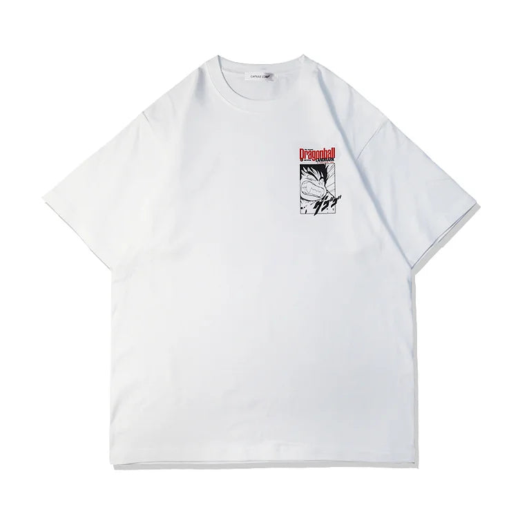 Pure Cotton Dragon Ball Landmark Retro T-paita