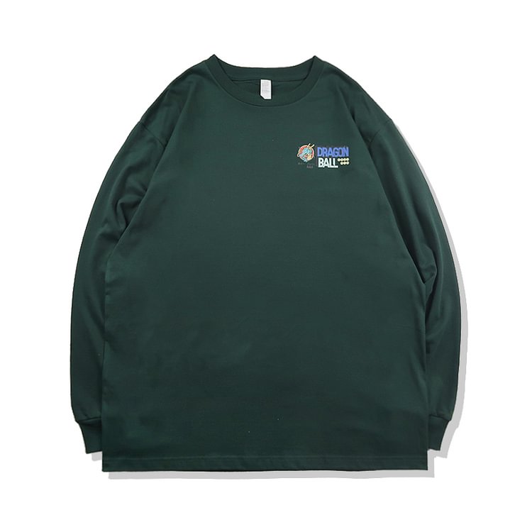 Koszulka z długim rękawem Dragon Ball z czystej bawełny