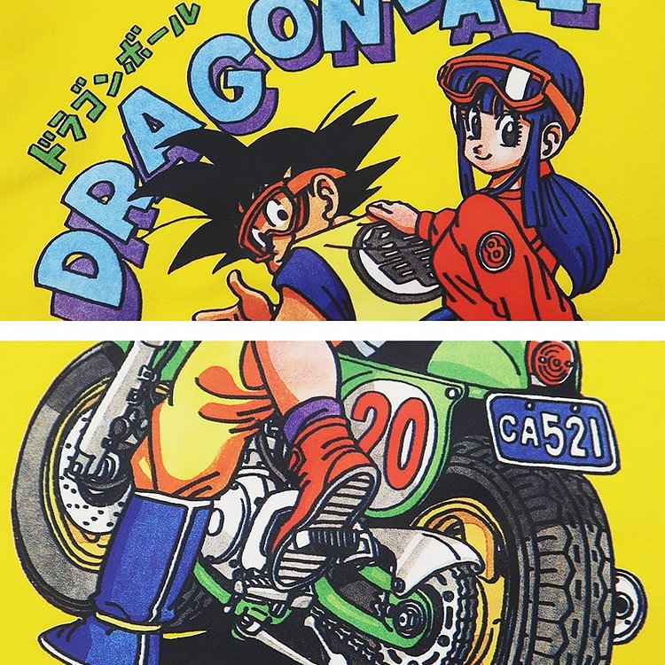 Dragon Ball Retro T-shirt i ren bomull