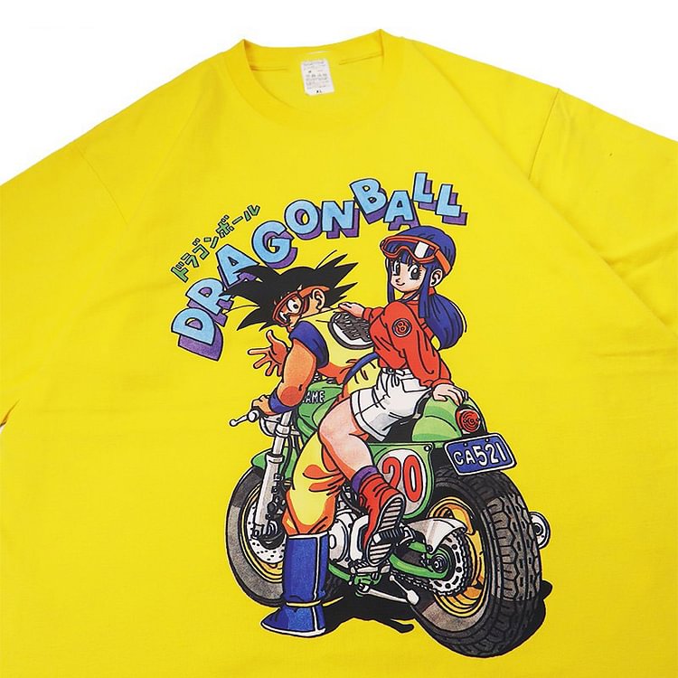 Dragon Ball Retro T-shirt i ren bomull