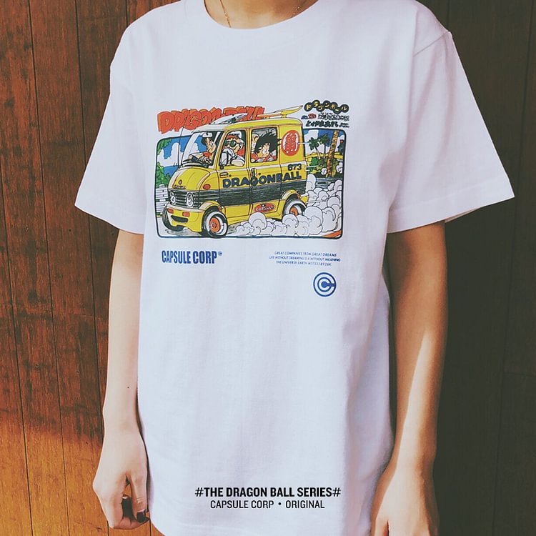 Retro T-shirt från Dragon Ball Son Goku i ren bomull