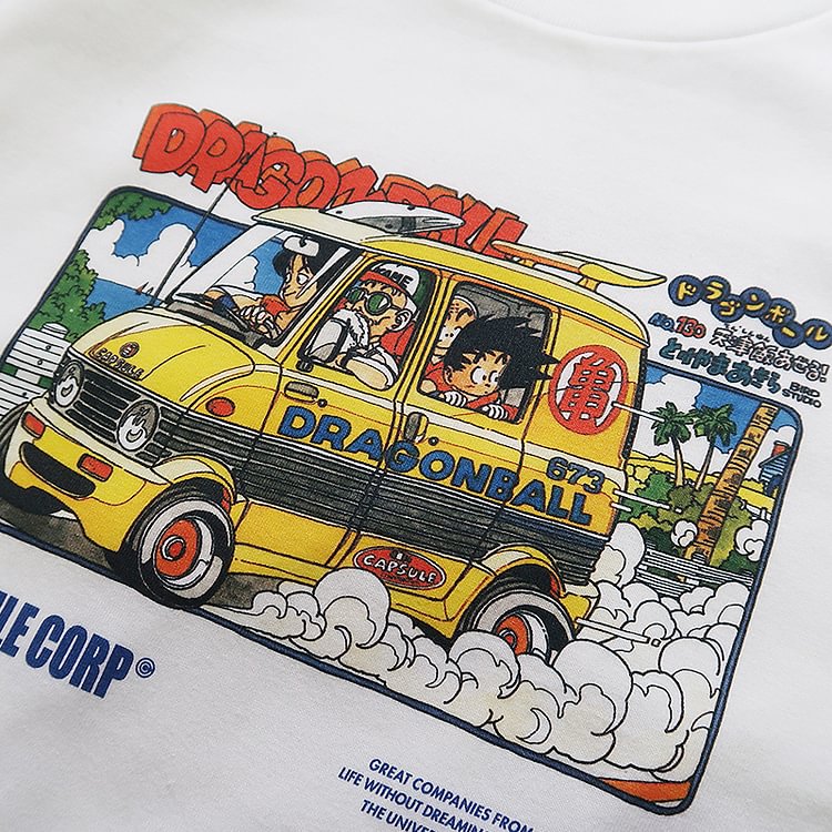 Retro T-shirt från Dragon Ball Son Goku i ren bomull