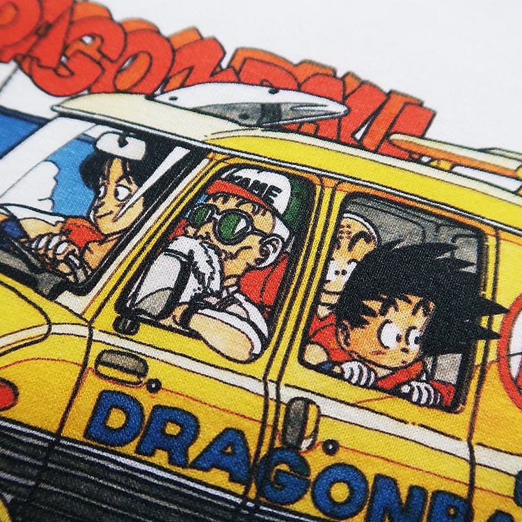 Retro T-shirt från Dragon Ball Son Goku i ren bomull