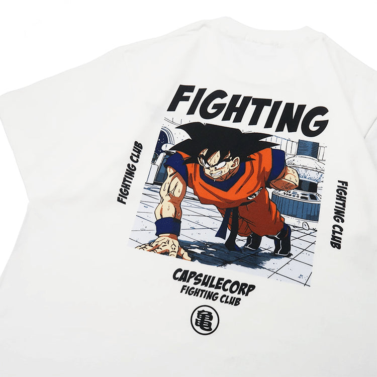 Camiseta de algodão puro Dragon Ball Son Goku Training Day