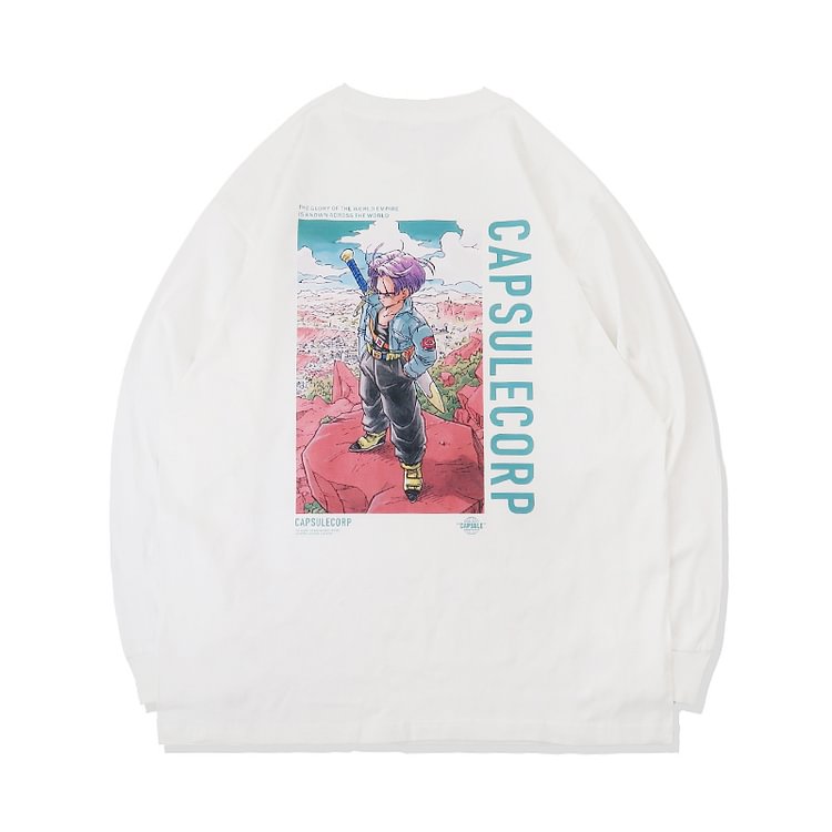 Pure Cotton Dragon Ball Trunks långärmad T-shirt