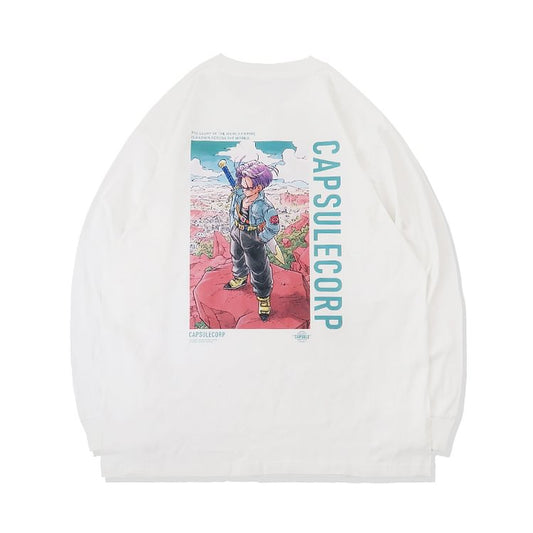 Pure Cotton Dragon Ball Trunks långärmad T-shirt