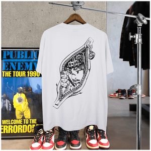 T-shirt en pur coton imprimé DTG JoJo's Bizarre Adventure Buccellati