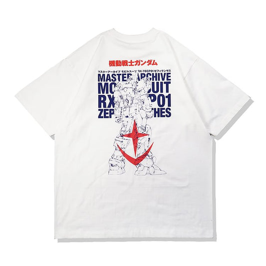 Μπλουζάκι Gundam Κινητό κοστούμι από καθαρό βαμβάκι