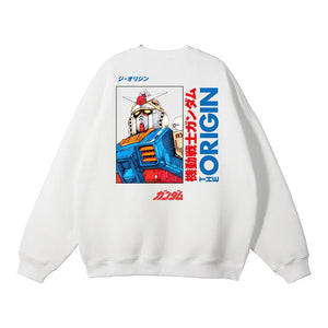 Φορητή φόρμα από καθαρό βαμβάκι Gundam πουλόβερ