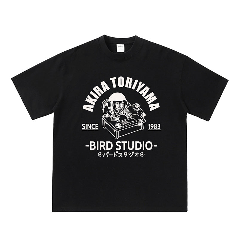 Drakboll i ren bomull till minne av Akira Toriyama T-shirt