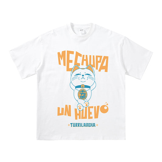 Maglietta a maniche lunghe in puro cotone Dandadan con estetica carina