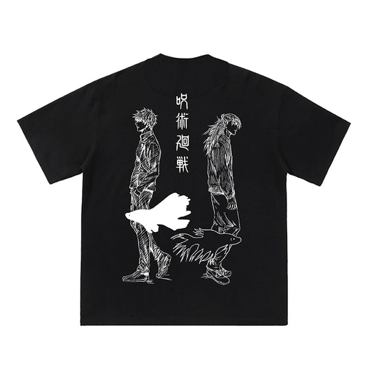 Pure Cotton Jujutsu Kaisen Cool T-paita