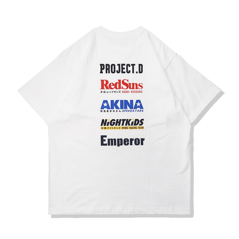 Pure Cotton Initial D T-skjorte