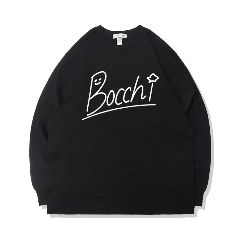 T-shirt à manches longues Bocchi The Rock en pur coton