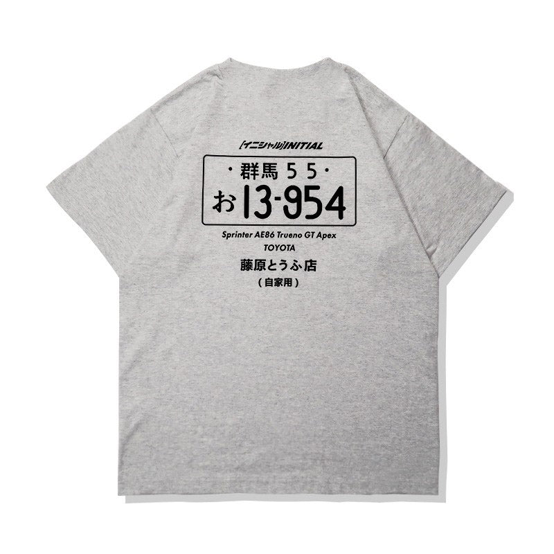 Pure Cotton Initial D Fujiwara Takumi T-shirt