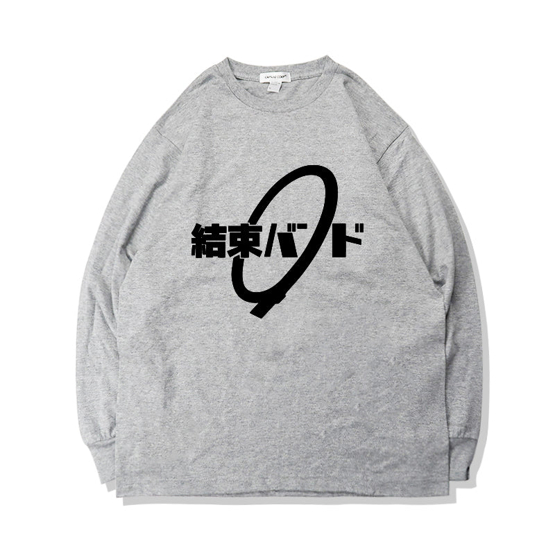 Pure Cotton Bocchi The Rock japansk Kessoku Band langærmet T-shirt