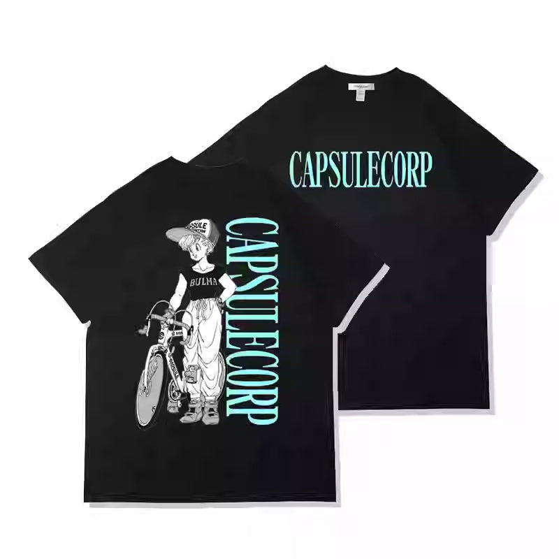 Pure Cotton Dragon Ball Bulma T-shirt