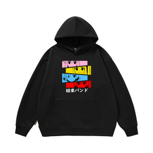 Pull à capuche Bocchi The Rock en pur coton