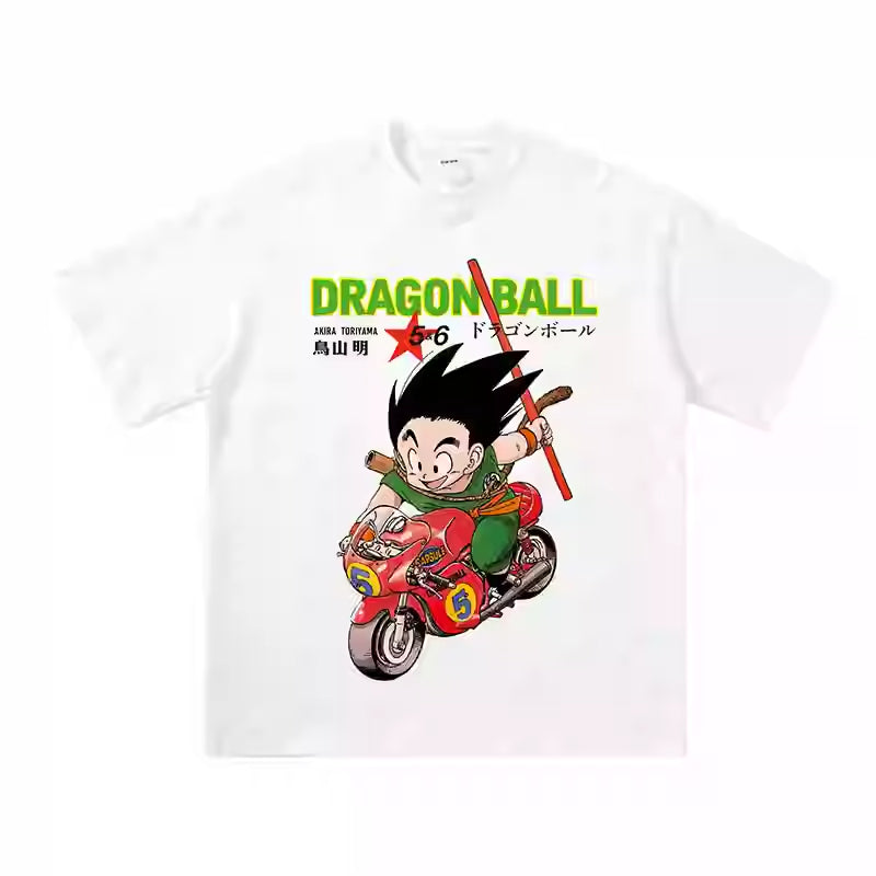 Pure Cotton Dragon Ball Son Goku Kawaii T-shirt