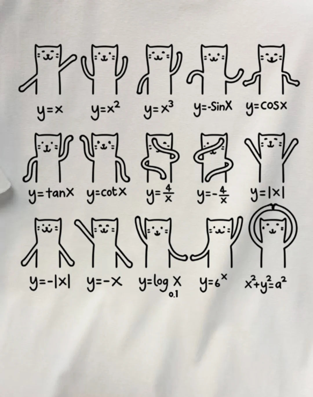 Math Dancing Cat T-Shirt