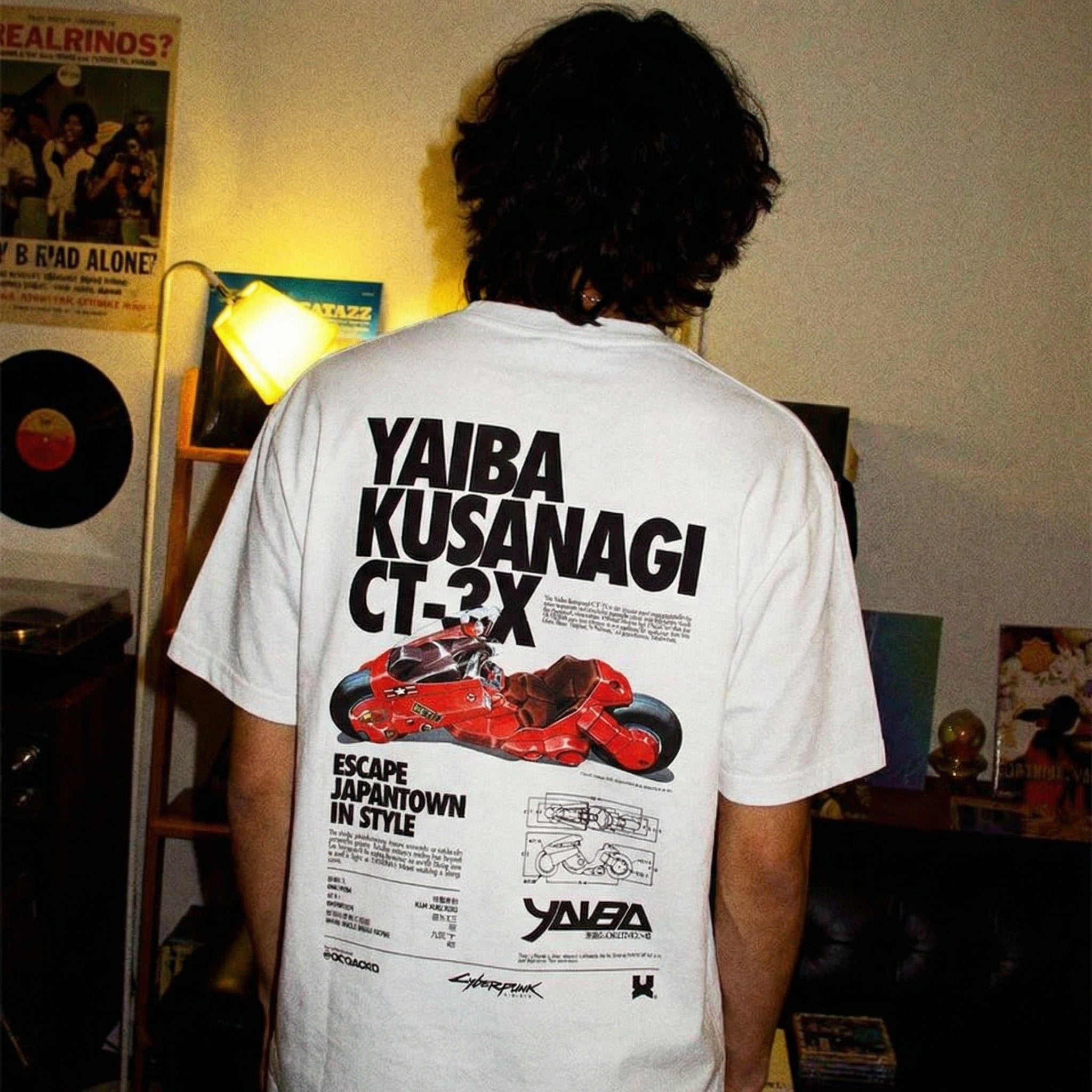 T-shirt από καθαρό βαμβάκι Akira Vintage