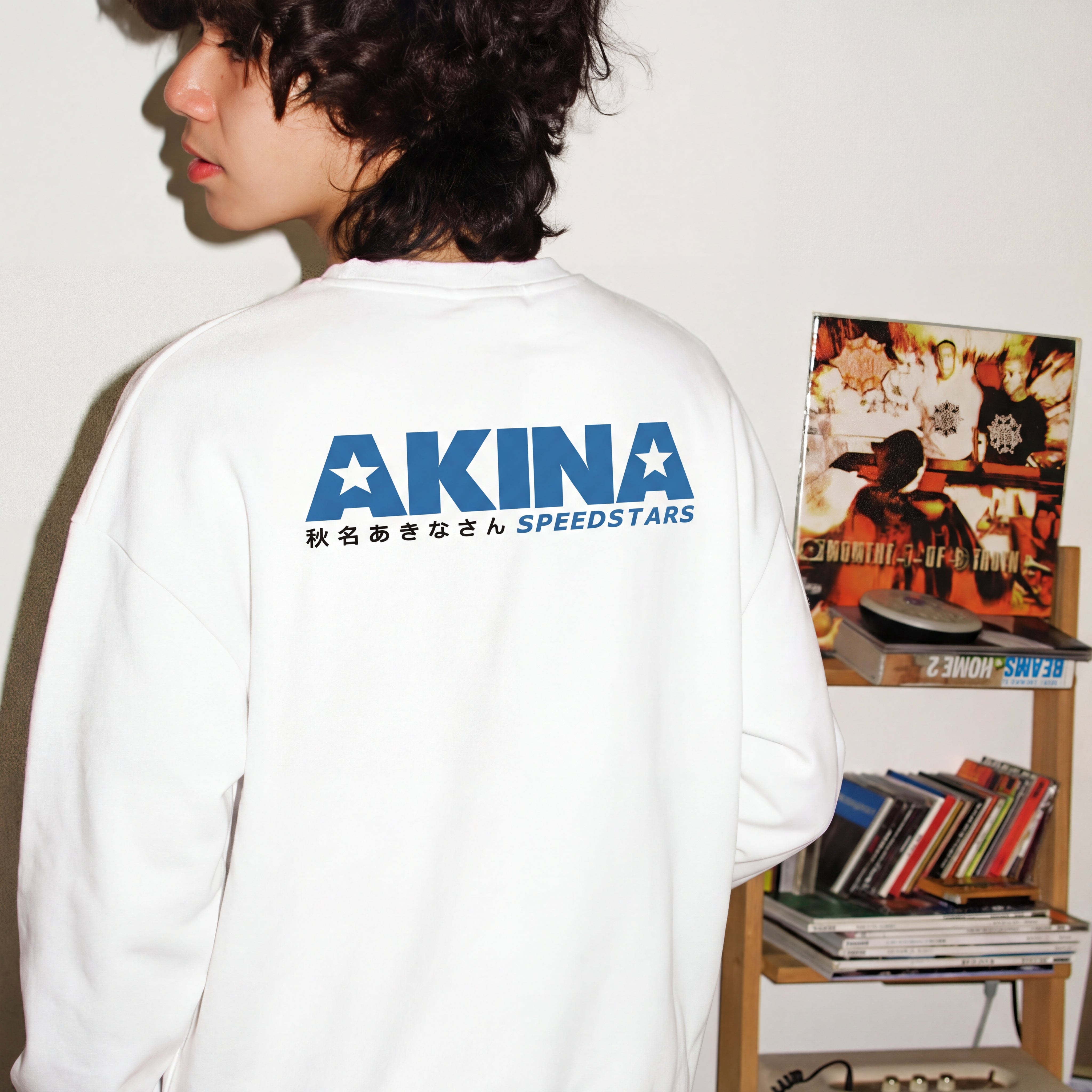 Pure Cotton Initial D Pullover