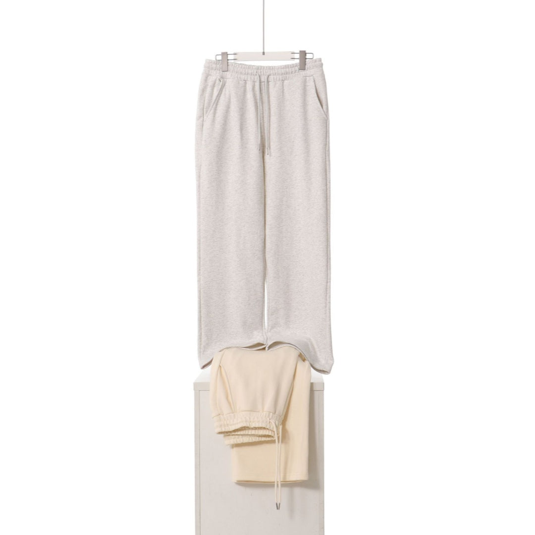Relaxed Straight-Leg Sweatpants