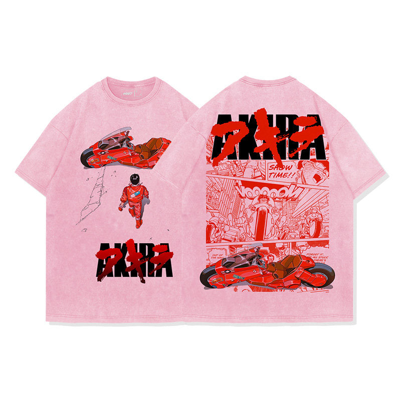 Neo Tokyo Retro Motorcycle T-Shirt