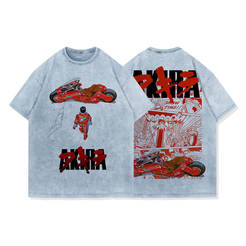 Neo Tokyo Retro Motorcycle T-Shirt
