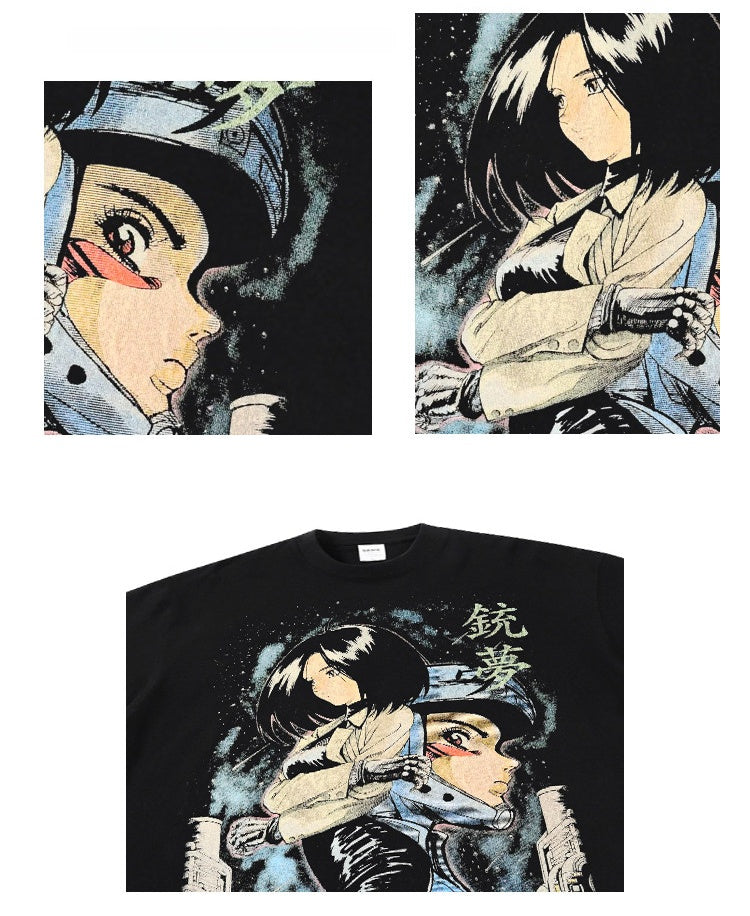Pure Cotton Slam Dunk Shohoku Basketball Team T-skjorte