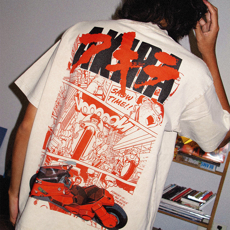 Neo Tokyo Retro Motorcycle T-Shirt