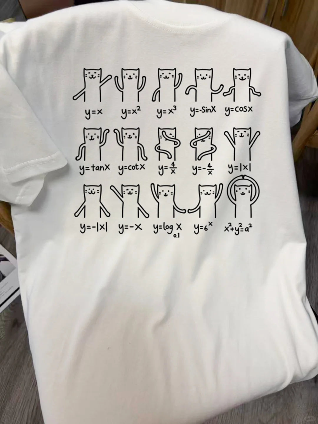 Math Dancing Cat T-Shirt