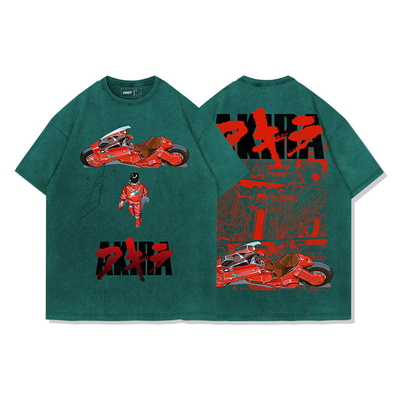 Neo Tokyo Retro Motorcycle T-Shirt