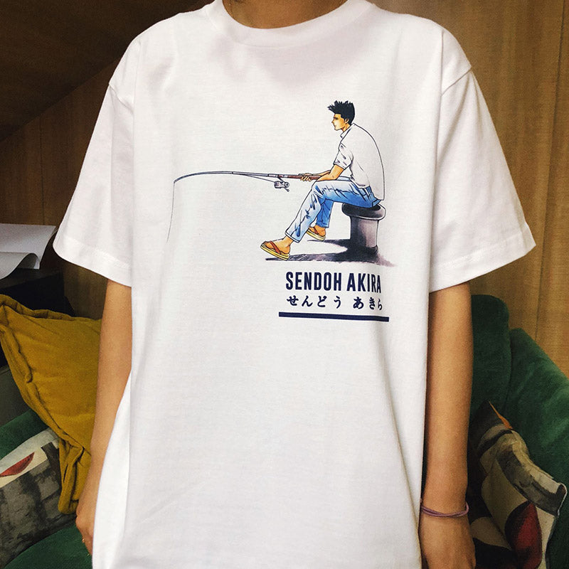 Pure Cotton Slam Dunk Sendou Akira T-shirt