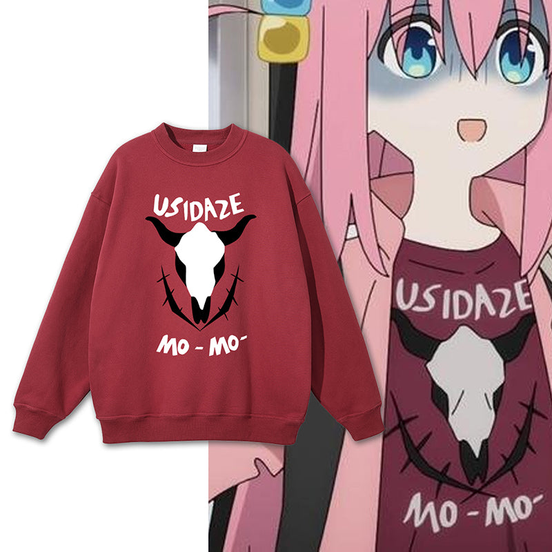 Puhdasta puuvillaa Bocchi The Rock USIDAZE villapaita
