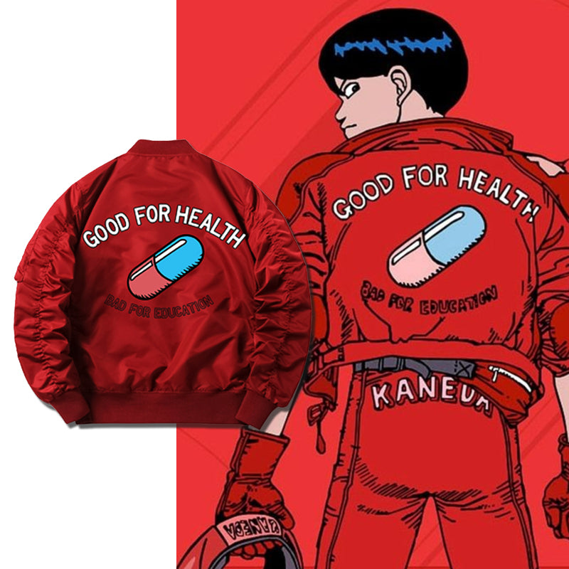 Chaqueta de vuelo retro Akira