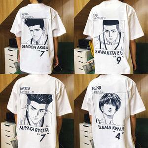 Pure Cotton Slam Dunk Manga Style T-paita