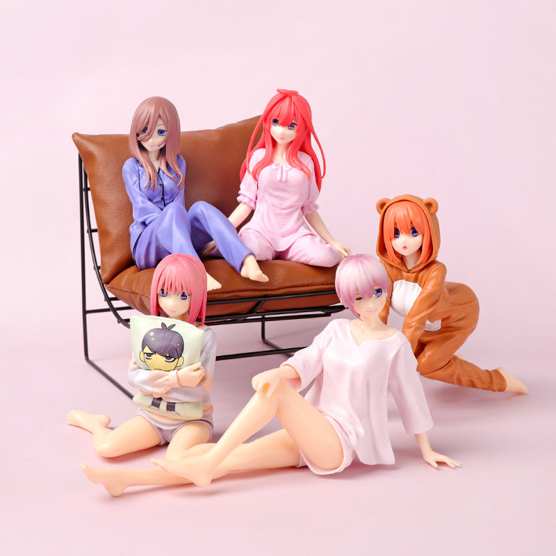 The Quintessential Quintuplets Sleepwear Version Anime Girl PVC Figure