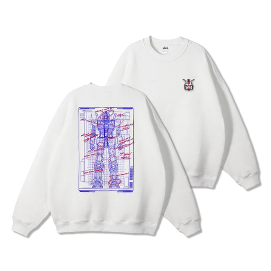 Pure Cotton Mobile Suit Gundam Anime Pullover