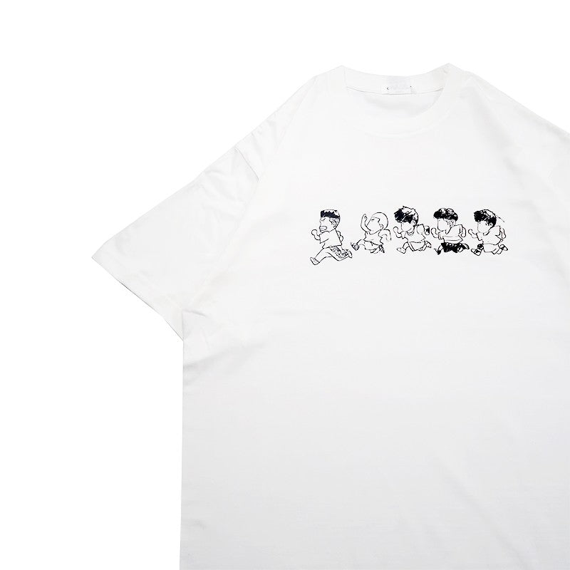 Camiseta fofa Slam Dunk de algodão puro