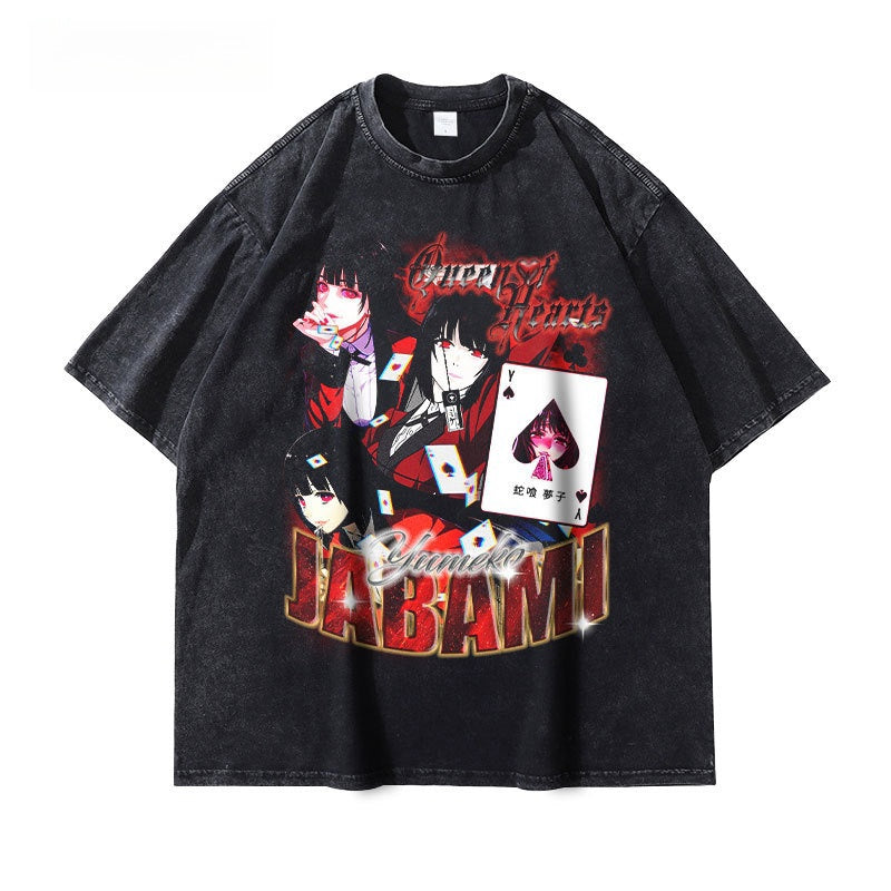 Pure Cotton Kakegurui  DTG Printed T-shirt