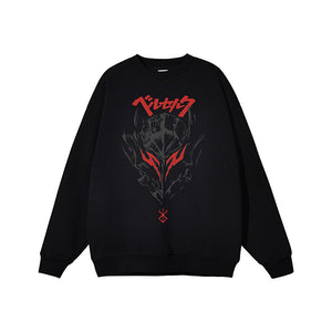 Pure katoenen Berserk Anime Pullover