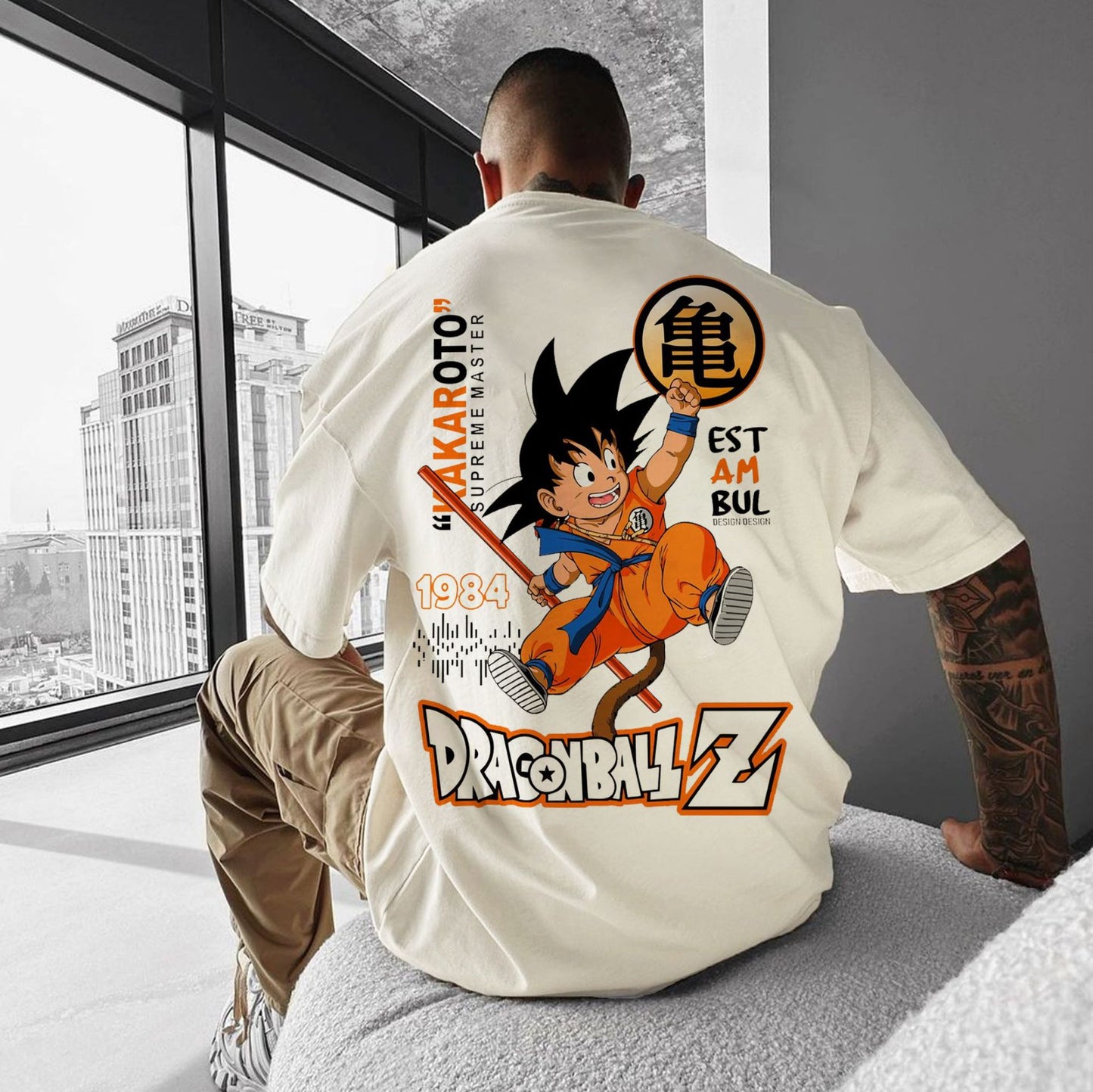 Pure Cotton Dragon Ball Z Plus Size T-shirt